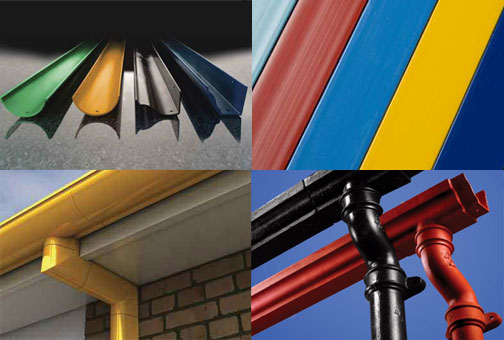 Cast Aluminium Painted Gutters Ireland